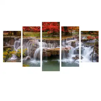 

Wulian Landscape Canvas Painting For Living Room Art Wall Picture Decoration Home Decor Poster Oil Painting Unframed