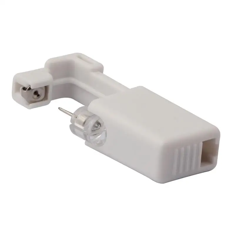 

4pcs Disposable Safety Ear Nose Piercing Device Machine Tools Ear Piercer Sterile Bezel Crystal Stud Body Jewelry