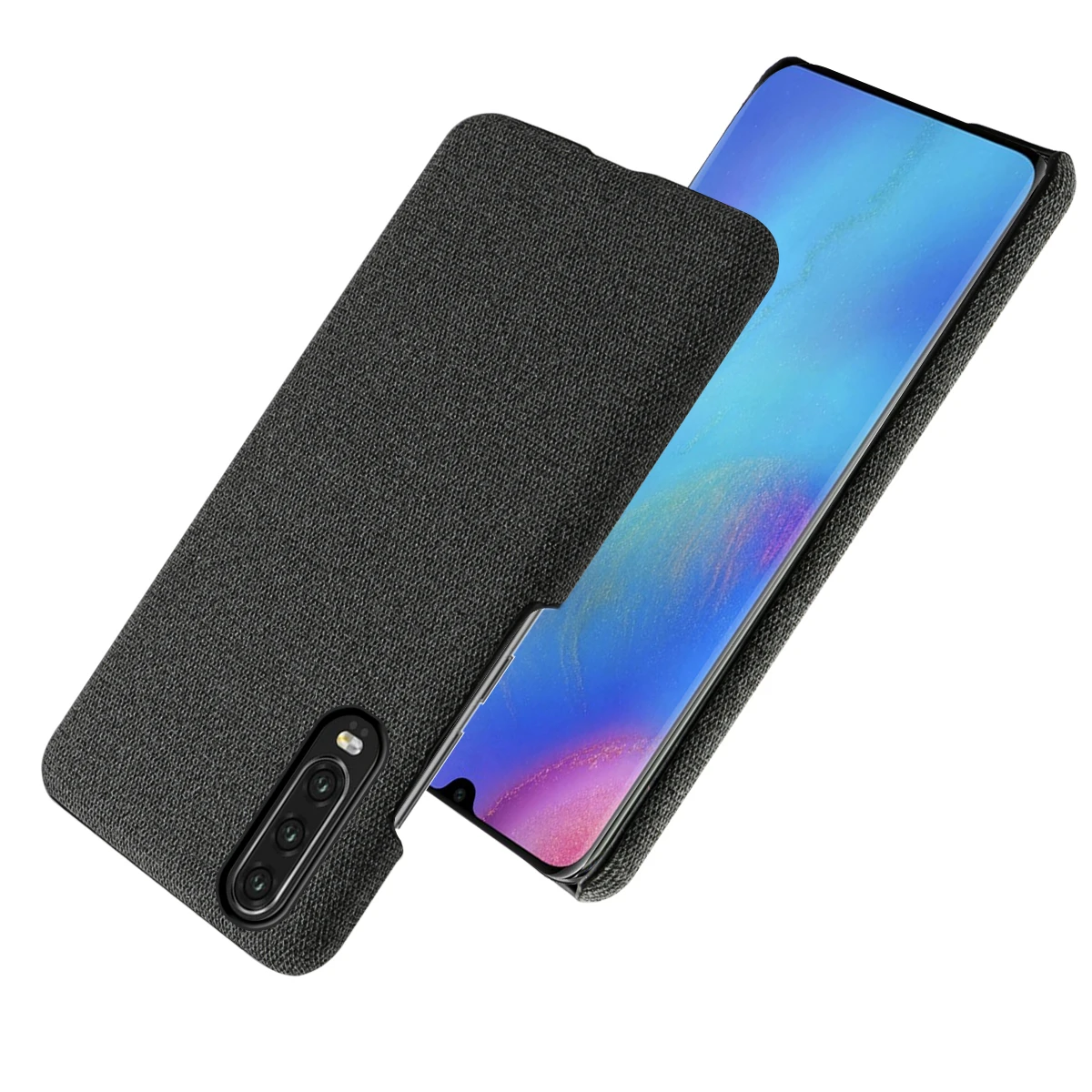 Чехол TORUBIA для Huawei P30 Lite ретро тонкий тканевый чехол с защитой от царапин Жесткий