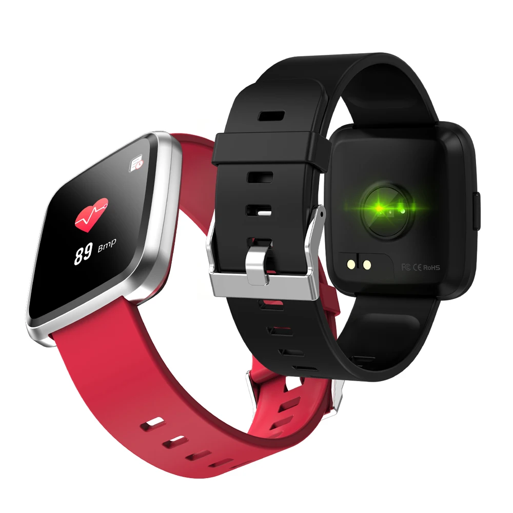 Смарт-браслет часы спортивный браслет с программным обеспечением приложения особенности сенсорный экран фитнес-трекер измерение артериального давления Y7P