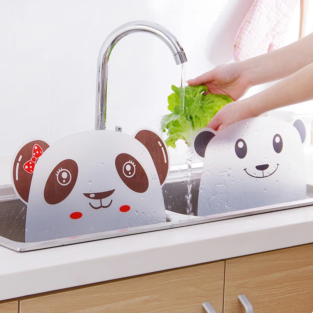 

Household Plastic Translucent KitchenTool Sink Oil Splash Proof Retaining Plate