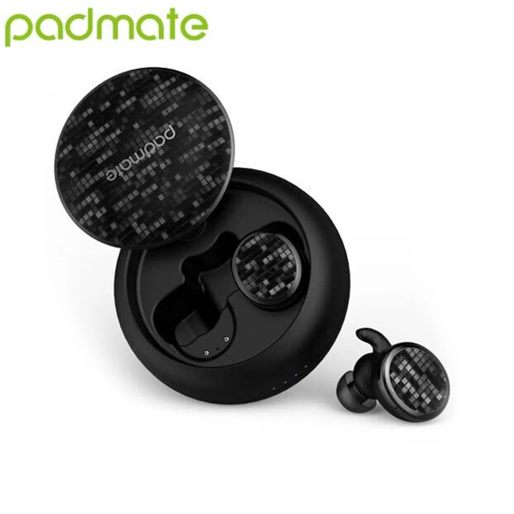 

New Padmate Pamu X13 TWS Bluetooth Earphone Wireless BT 5.0 Sports In-ear Earbuds Touch Control IPX5 Waterproof Charging Case