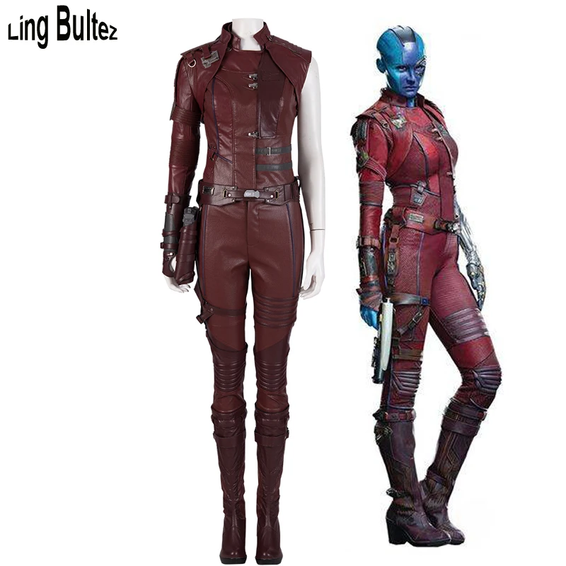 

Ling Bultez High Quality Avengers Endgame Nebula Cosplay Costume 2019 Nebula Costume For Women