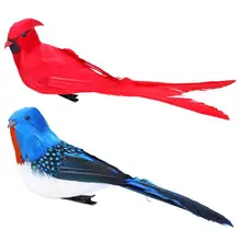 Имитация попугая животное птица окно Садоводство Газон Орнамент сад птица реквизит украшения
