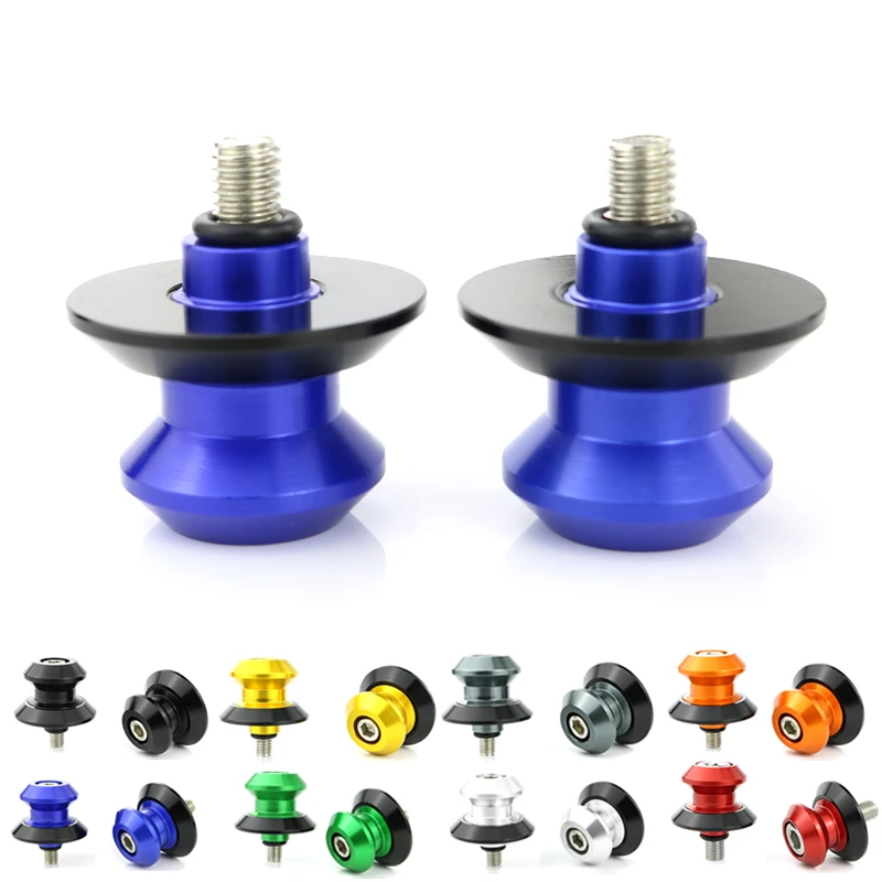 

For Suzuki GSXR600 GSX-R600 GSXR750 GSX-R750 2000-2018 GSX-R 1000 CNC Aluminum Swing Arm Swingarm Stand Bobbins Spools Slider