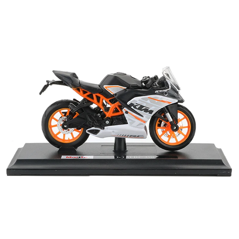 Модель мотоцикла Maisto из сплава 1:18 Игрушечная модель KTM RC 390 спортивная гоночная