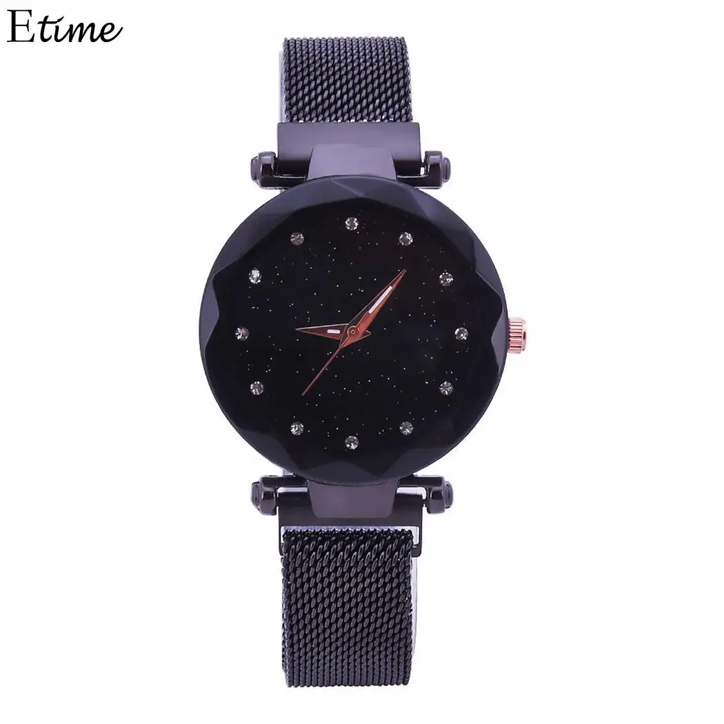 Quartz Bracelet Band Easy Round Watch Analog Bangle Fashion