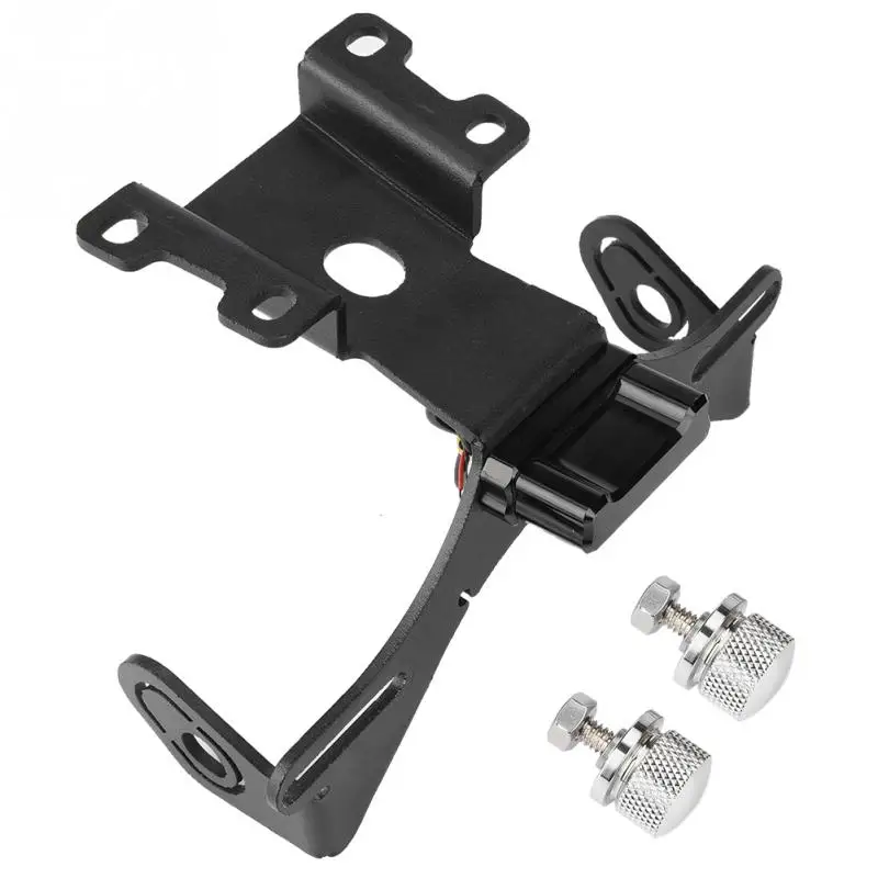 Tail Fender Eliminator License Plate Holder with LED Light for YAMAHA