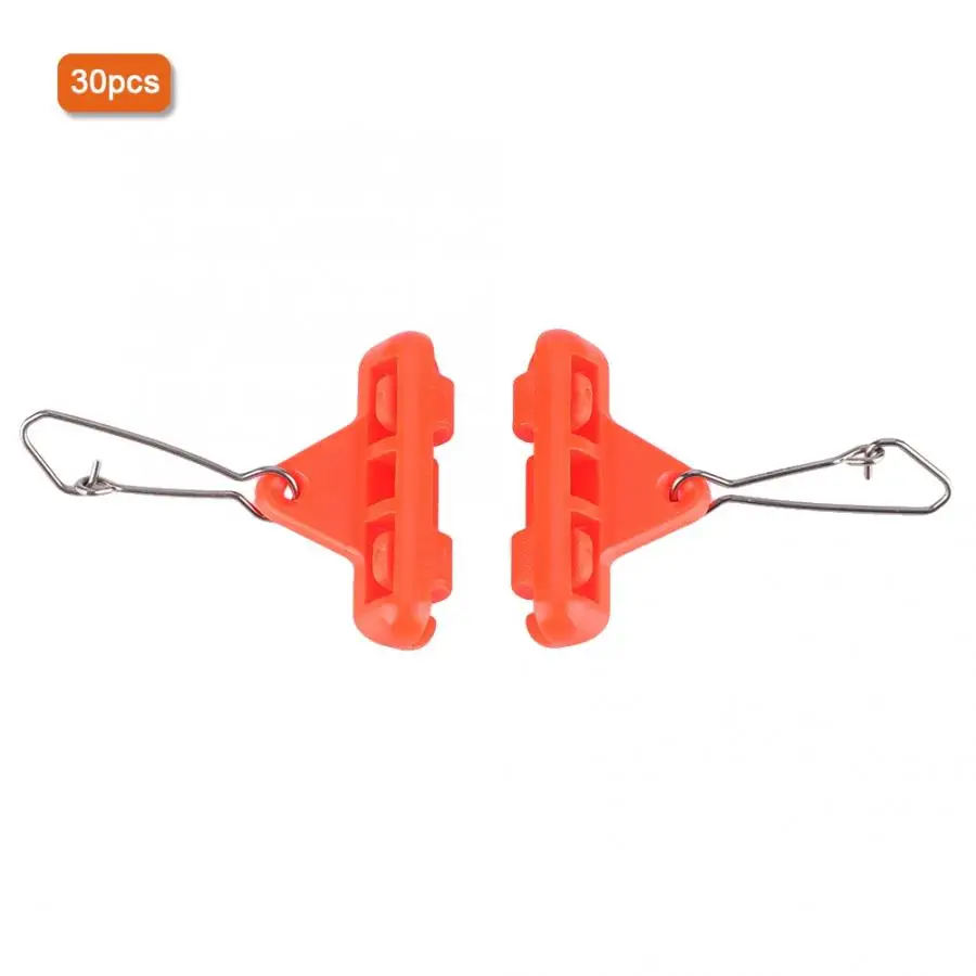 

30pcs Fishing Tools Zips Slider Booms Boat Sea Fishing Rigs Rolling Ring Rigs Fishing Tackle Accessories