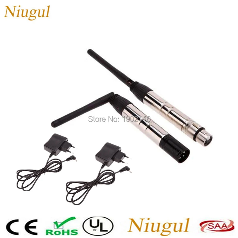 

DMX512 DMX Dfi DJ Wireless System Receiver Or Transmitter 2.4G For LED Stage Light LED Light 500m Control Lighting Controller