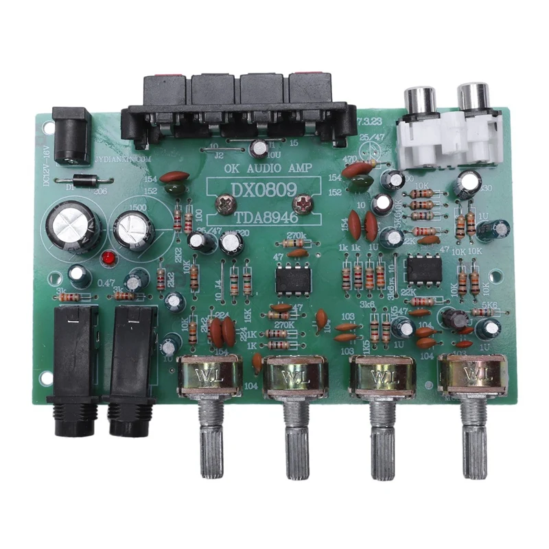Tda8944 2 1 Плата усилителя аудио 30X2W усилитель звука Tone Board Dc12V с