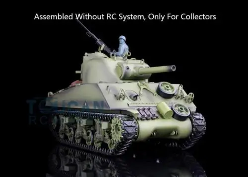 Henglong 1/16 модель пластик США M4A3 Sherman статический бак 3898 W/O основная