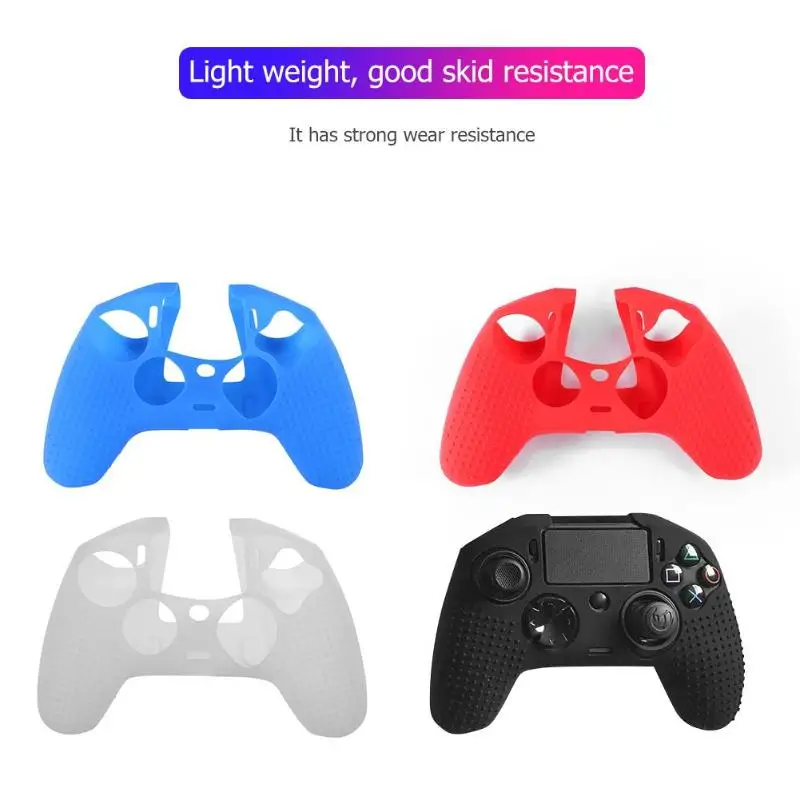 Силиконовый джойстик игры Чехол С Ручками для PS4 Nacon революции про контроллер 2 V2