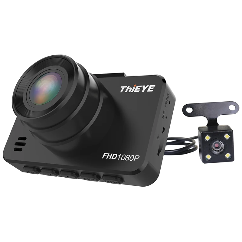 Новый Автомобильный видеорегистратор 2 45 дюйма VGA двойной WIFI 1080P 145 градусов