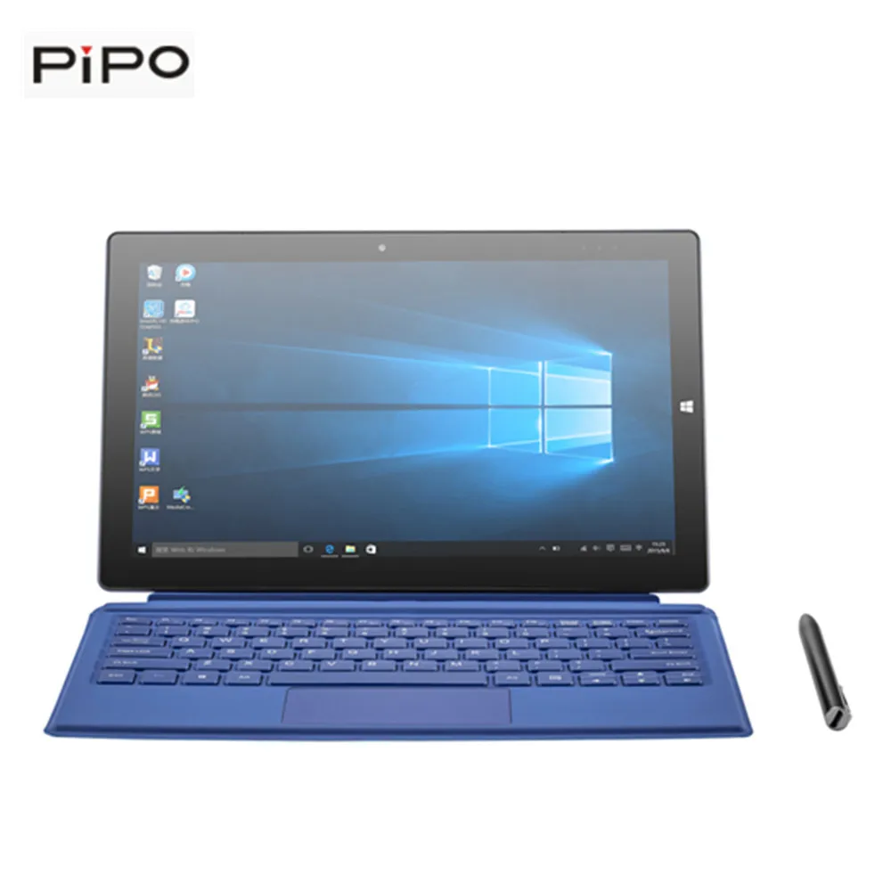 Pipo W11 2 в 1 планшетный ПК с клавиатурой и стилусом 11 6 дюйма Windows 10 Intel 4 ядра ГГц Гб