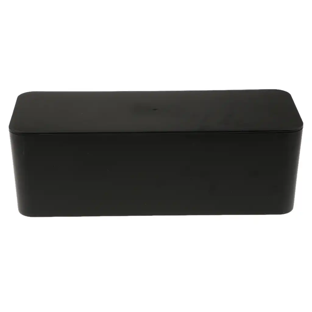 Cable Management Box Cord Organizer 16 Cover Conceal Hide Wire Plug Black Aliexpress