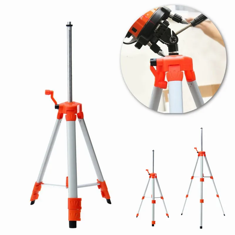 

Foldable 1.2M Tripod Level Stand for Automatic Self Leveling Laser Level Measurement Tool Level Tripod Holder Measurement Tool