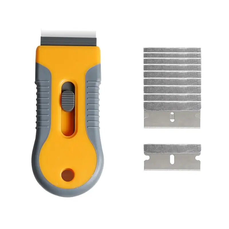 

Plastic Retractable Razor Blade Scraper Professional Window Tint Vinyl Wrapping Tools for Window Film Glass Glue Removing