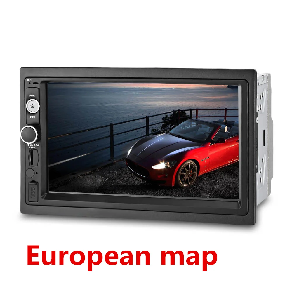 Оформление 7 дюймов автомобильный мультимедийный плеер 2G (ram) + 32G (rom) Android 1 Bluetooth 4 0
