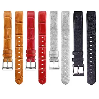 

Leather Wrist Band Colorful Genuine Smart Heart Rate Monitoring Wrist Replacement Wrist Band For Fitbit Alta