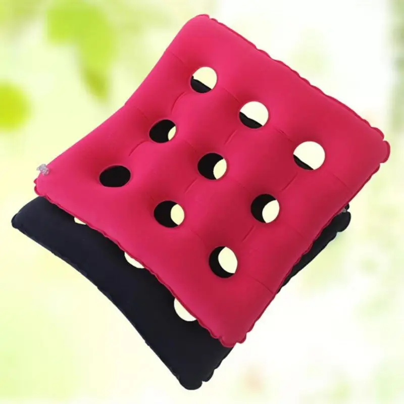 

1Pc Seat Office Inflatable CushionSquare Seat Chair Cushion Waffle Heat Sealed for HomeBreathable Wheelchair Cushion Chair Pad