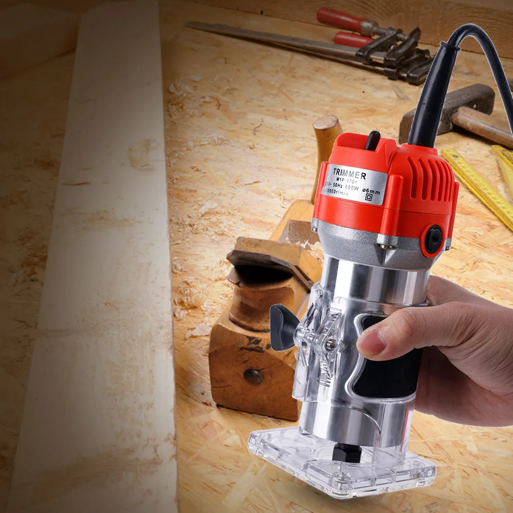 800W All Copper Motor Woodworking Electric Edge Trimmer Engraving