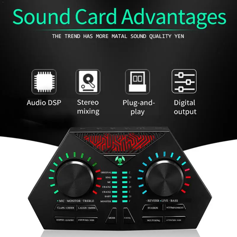 

Vision Beauty Max-730 USB Audio Microphone Internet Entertainment Personal Streaming Live Sound Applicable To PC Phone