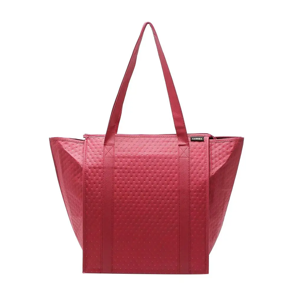 

Waterproof Lunch Bag Fashion Large Capacity Outdoor Refrigerated Lunch Bag Women Men Solid Color Simple Anti-fouling Newly