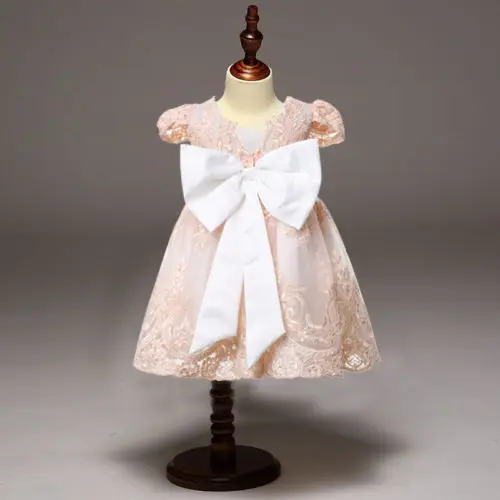 Нарядное платье-пачка для маленьких девочек, пышное платье принцессы на свадьбу, день рождения, крестины, торжественные платья для малышей