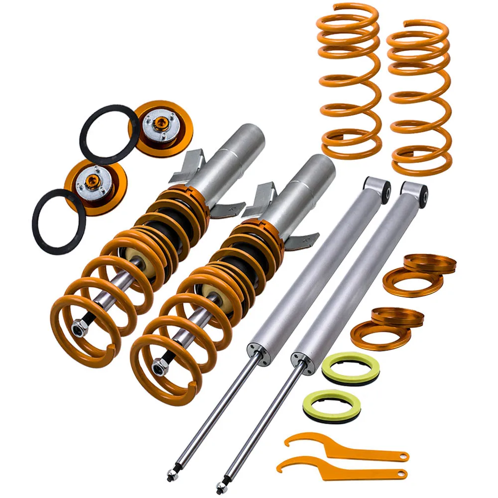 

4pcs Coilovers Suspension Spring Strut Kit For Ford Focus C-Max MK1 DM2 2003-2010 Shocks aborber