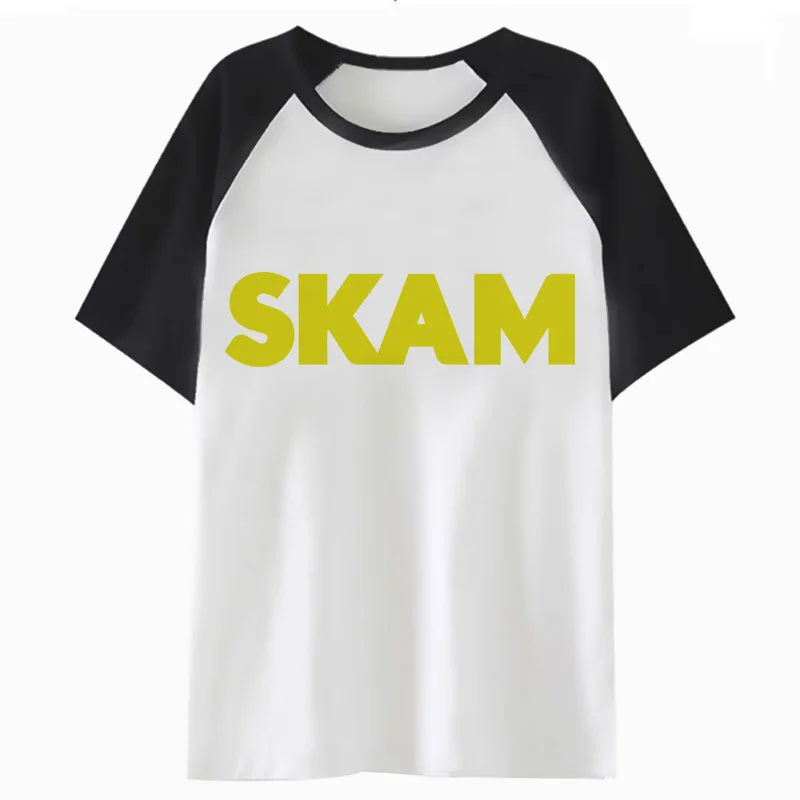 Футболка skam scam Мужская забавная уличная одежда в стиле Харадзюку топ хип-хоп PF4722 |
