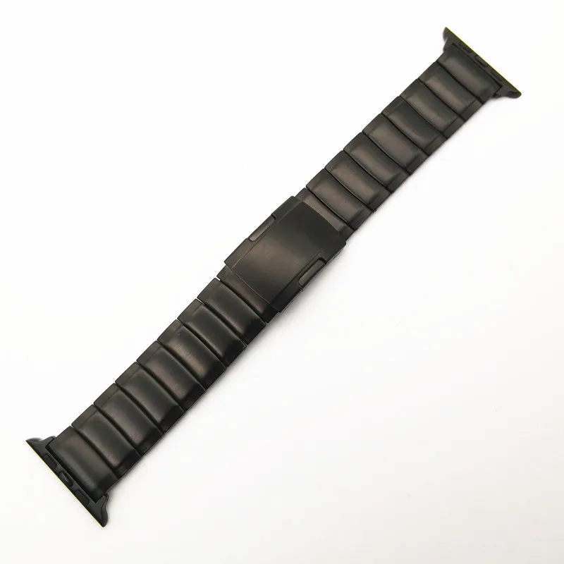 AKGLEADER Newest Solid Metal Steel Band For Apple Watch Series 4 iWatch High Quality Watchband For Apple Watch 3 2 1 Wrist Strap