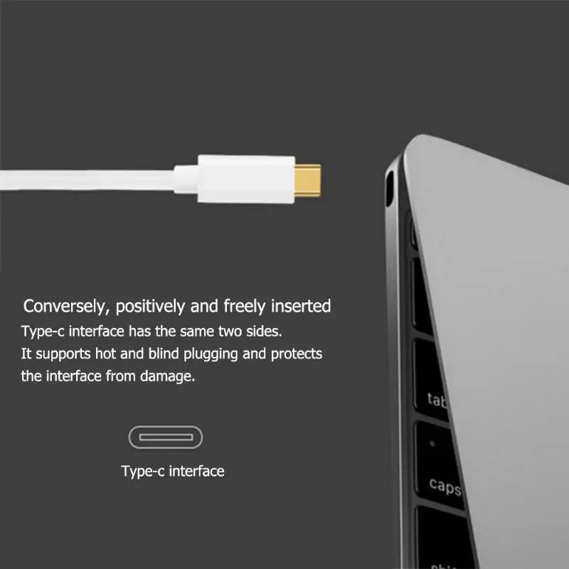 USB C концентратор Type до 3 портов USB3.0 TF устройство для чтения карт памяти OTG адаптер
