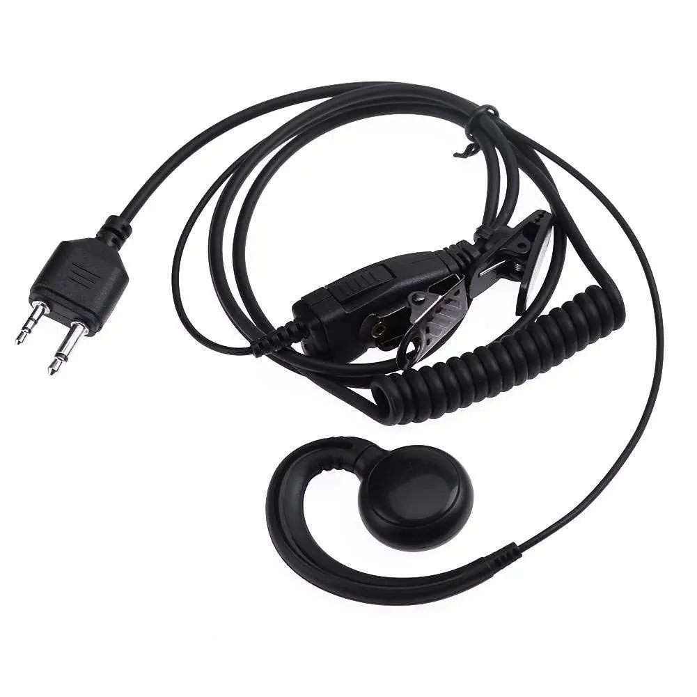 Two Way Radio Security Clip Ear Headset Earpiece For Midland GXT400in Headphone Amplifier from