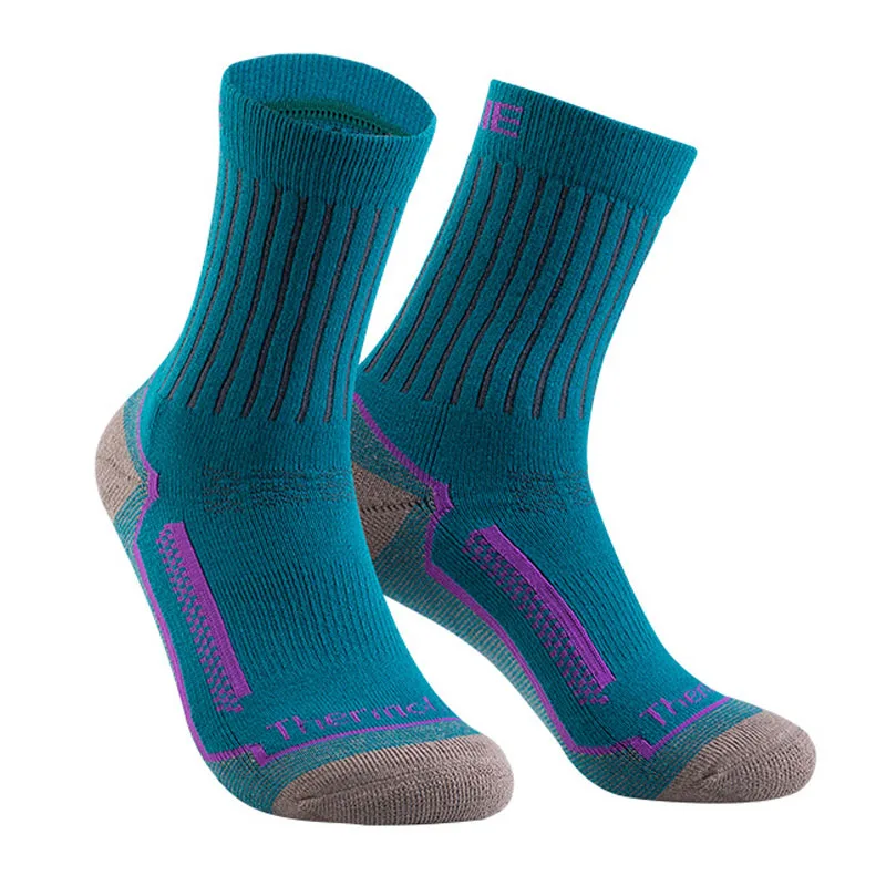 

Big Size EUR39-46 Wicking Wear Resistant Sock For Men Full Cushioning Thick Winter Warm Merino Wool Men Socks S M 4 Colors