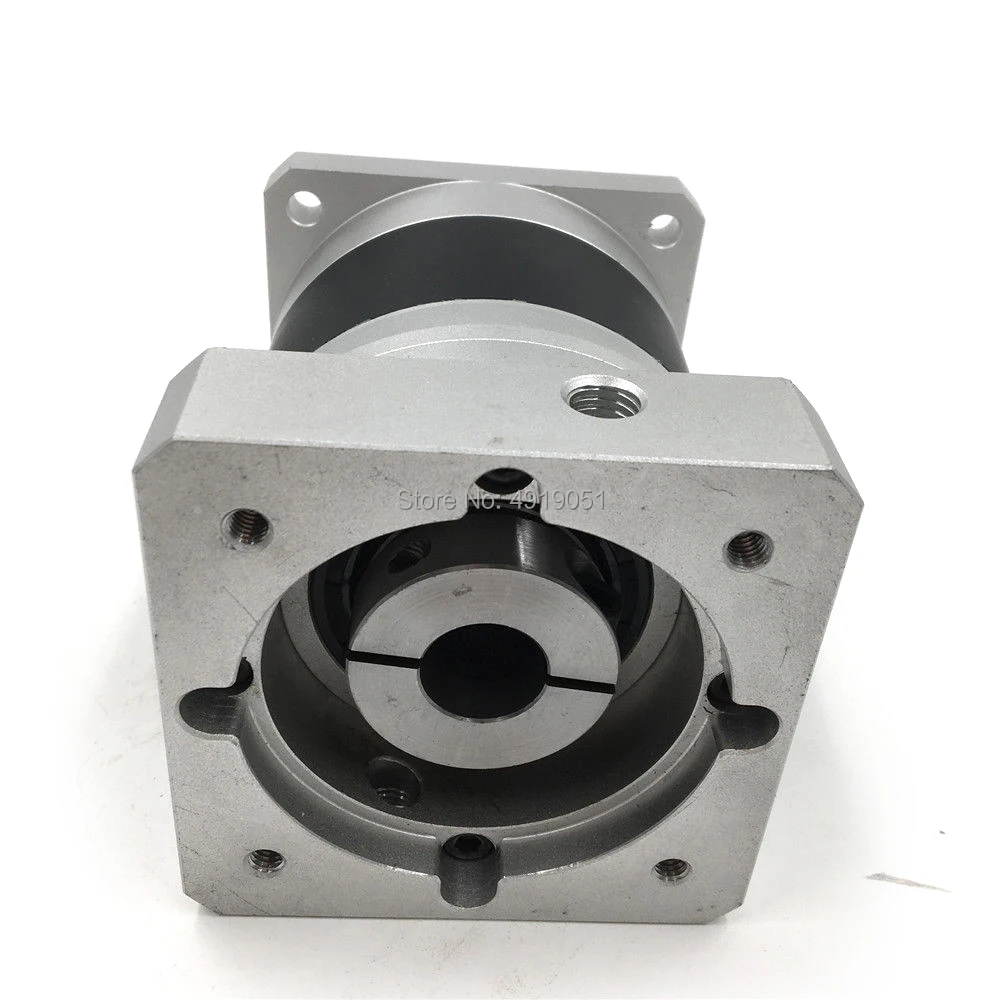 

Low Noise Servo Planetary Gearbox 100 : 1 20mm Shaft 6000rpm Max Input Speed 12ARCMIN 250Nm for Flange 80mm Nema32 Servo Motor