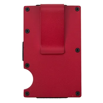 

Metal Money Clip Ultra-Thin Outdoor Portable Multi-Function High Capacity Card Clip Pocket Unisex'S Folder Wallet Tool