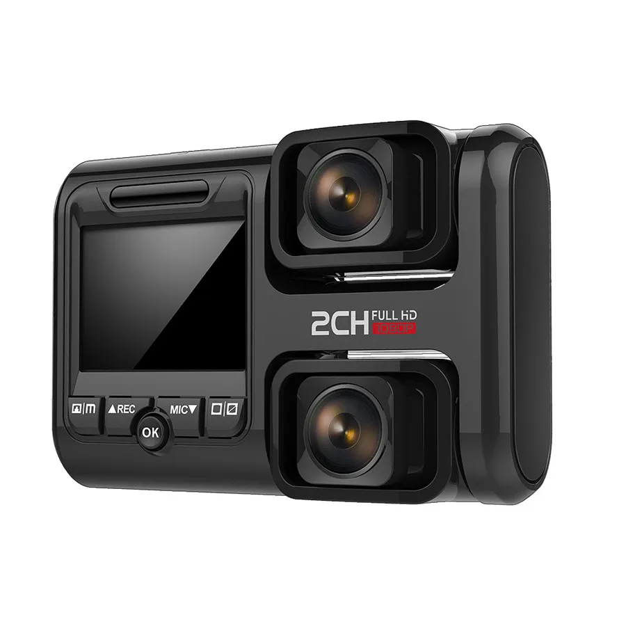 New Car DVR with ADAS GPS HD 1080P Sony Sensor Double Dash Cameras Dual Lens