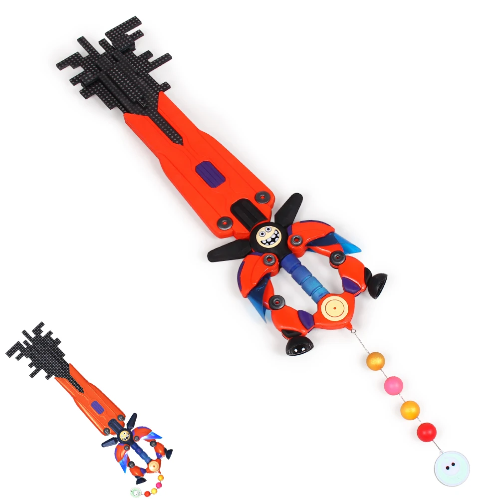 Косплей-реквизит Kingdom Hearts III Big Hero 6 Nano Gear Keyblade | Тематическая одежда и униформа