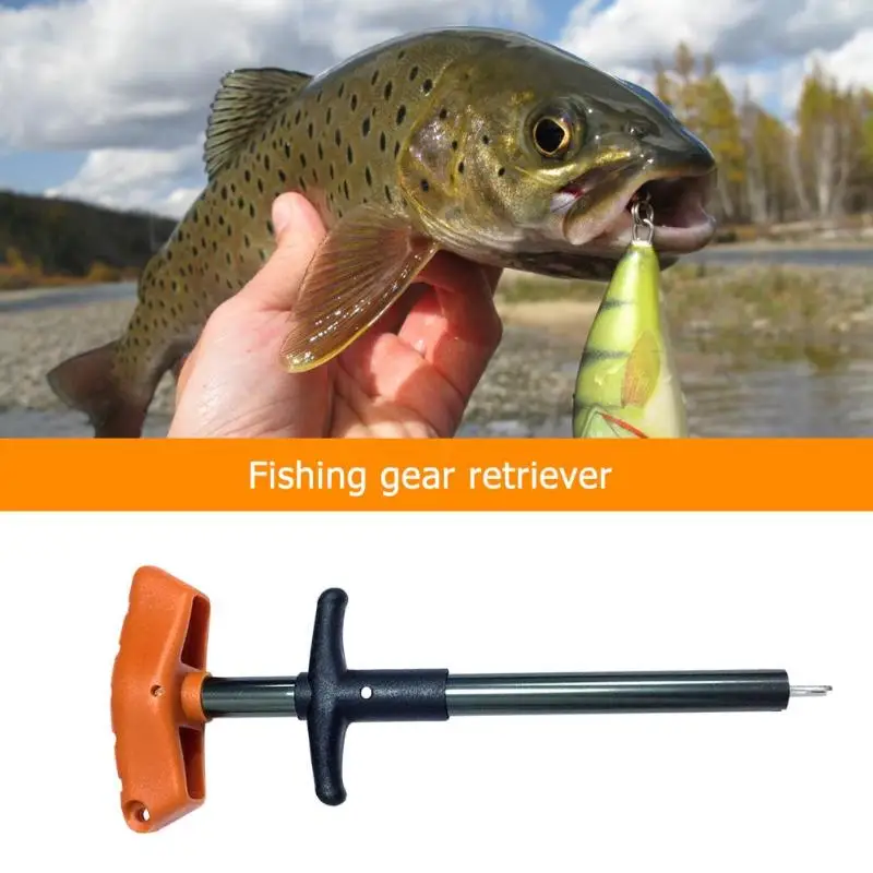 

Fish Hook Decoupling Device Disgorger Remove Hook Lifter T-type Bait Hook Tackle Lure Supplies Outdoor Fishing Accessories