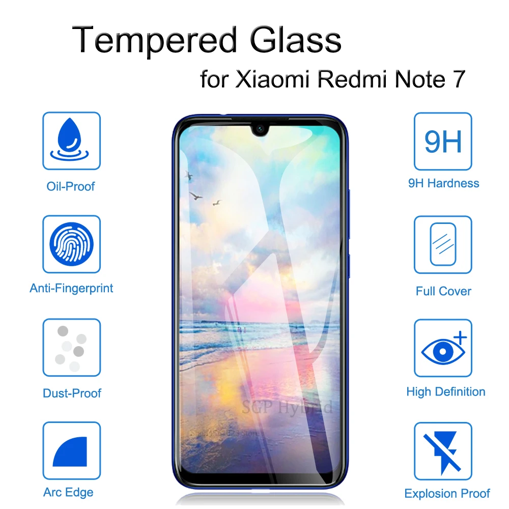 

For Redmi Note7 Pro Protective Glass On the For Xiaomi Xiami Xiomi Redmi Note 7Pro Note 7 Pro Screen Protector Tempered Glass