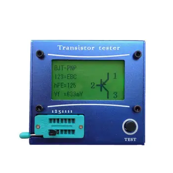 

LCR-T4 12846 LCD Digital Transistor Tester Meter Backlight Diode Triode Capacitance ESR