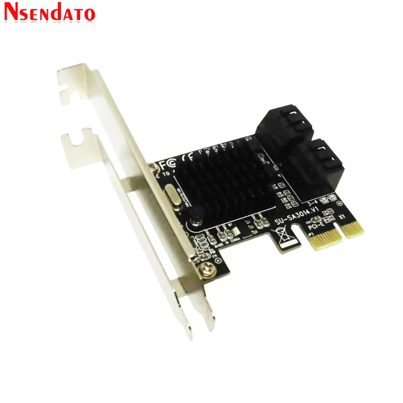 PCIE к SATA 3 0 карта PCI E адаптер Express 6G SATA3.0 4 порта III расширения контроллера для SSD HDD IPFS