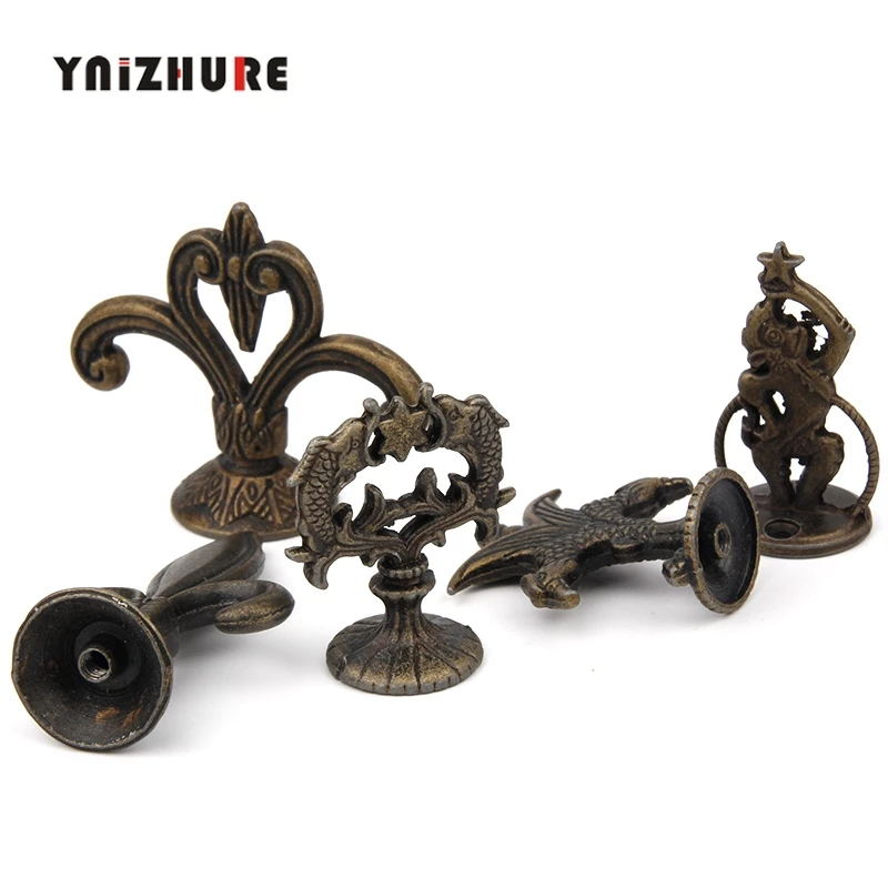 YNIZHURE Antique Pull Bronze Retro Knobs Creative Multi-purpose party Alloy Kitchen Drawer Cabinet Door Retro Handle With Screw YNIZHURE Antique Pull Bronze Retro Knobs Creative Multi-purpose party Alloy Kitchen Drawer Cabinet Door Retro Handle With Screw