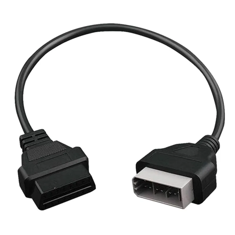 

For Nissan 14 Pin To 16Pin Cable Obd Ii Diagnostic Interface 14Pin To Obd2 16 Pin Adapter Works For Auto Car Vehicles