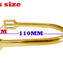 Цинк, лошадиный шпор, английский шпор, золотой цвет, мужской размер.(SSP6104ZMG