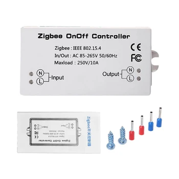 

Smart switch Controller APP Remote Control Intelligent Home Module Light Dimmer Controller Zigbee Bridge Hub AC85-265V 10A
