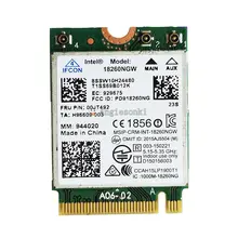 Intel Wireless-AC 18260AC FRU 00JT492 M.2 Dual Band cartão para Lenovo X260 802.11ac 867 Mbps WiFi + BT t460 T460S T460P YOGA 260