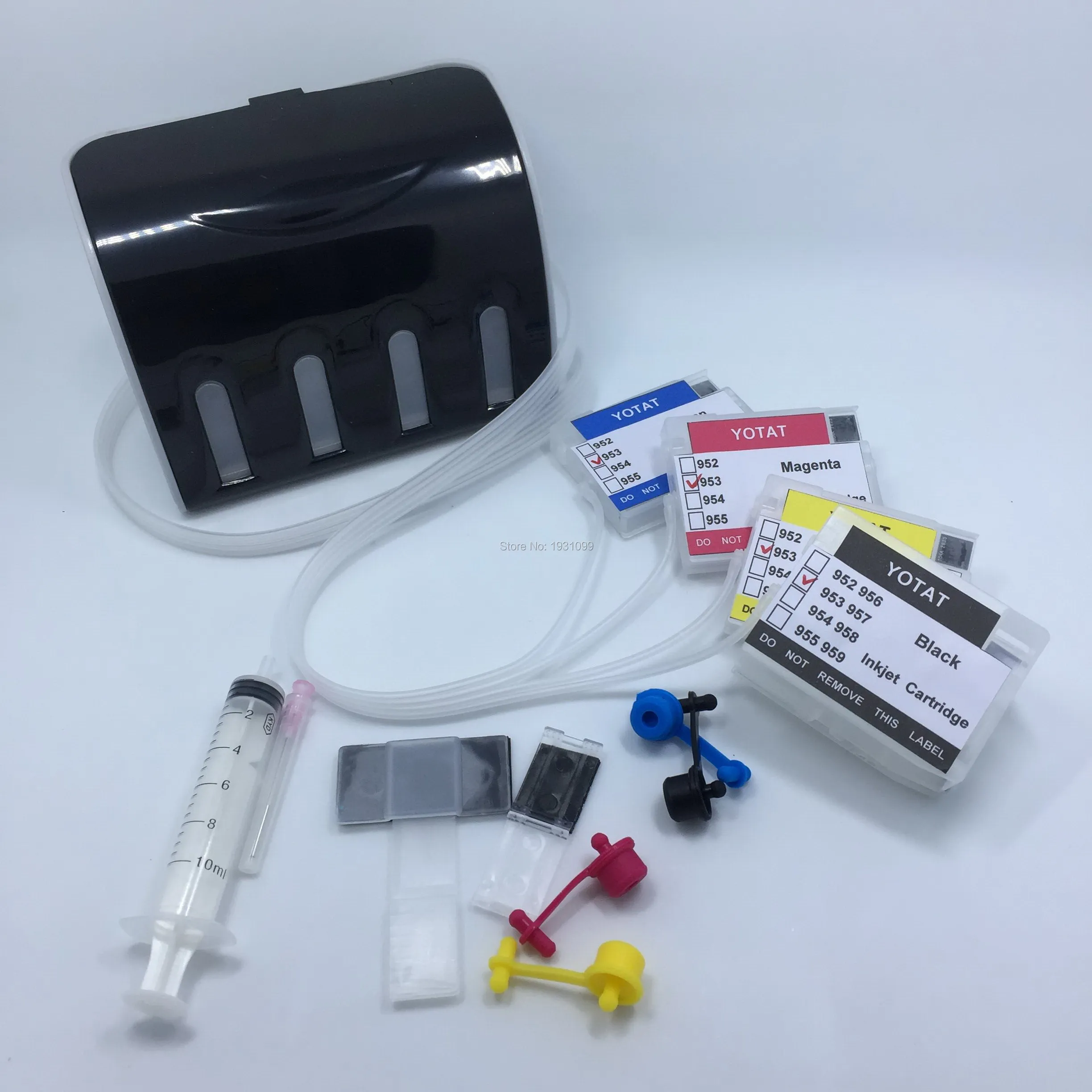 YOTAT (ARC chip) CISS 953XL ink cartridge for HP953 HP 953 OfficeJet Pro 8702 8710 8720 8730