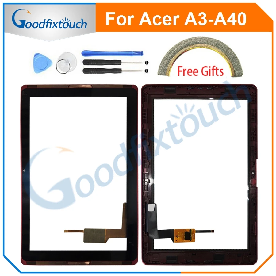 10 1 &quotдля планшетов Acer Iconia One Передний сенсорный экран дигитайзер панель